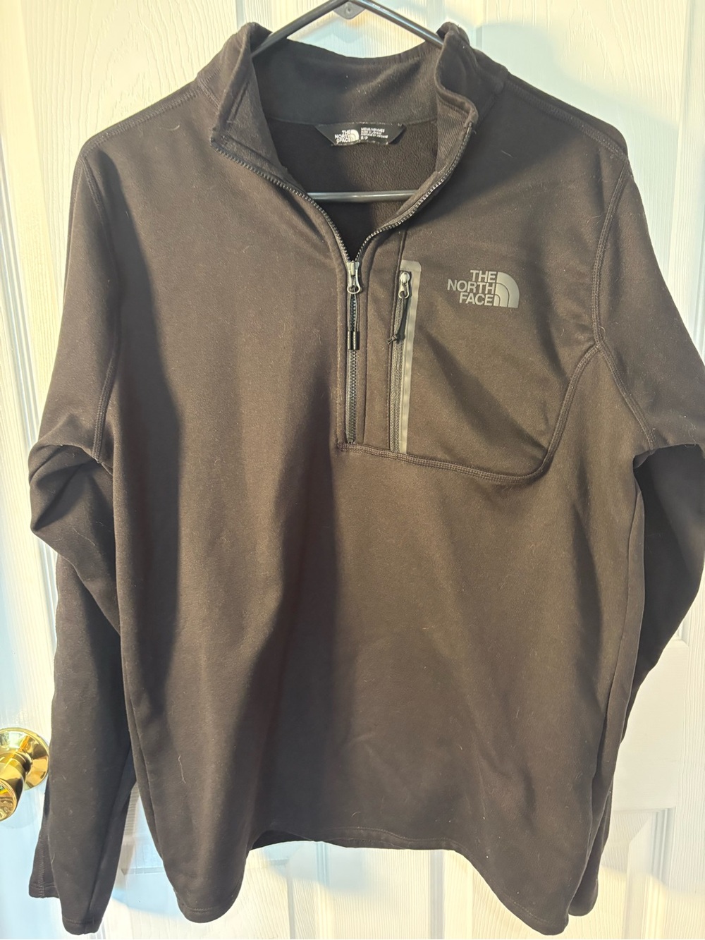The North Face Black. Quarter-Zip Fleece Pullover - Picture 10 of 10